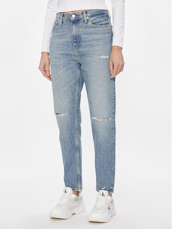 Calvin Klein Jeans Calvin Klein Jeans Teksad Mom Jean J20J222148 Tumesinine Mom Fit