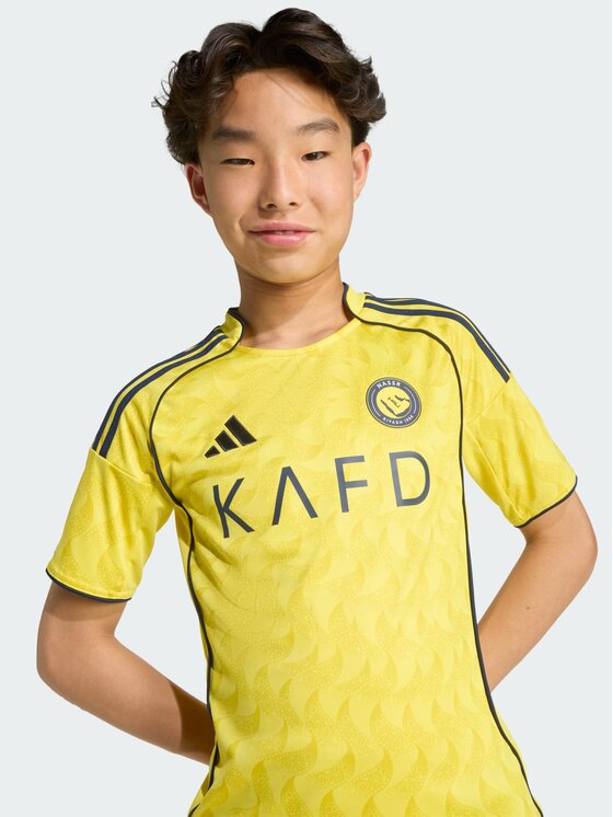 adidas adidas Koszulka techniczna Al Nassr FC 25/26 Home Jersey Żółty Regular Fit