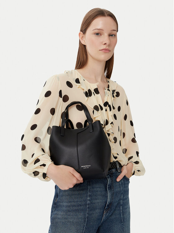 Emporio Armani Ročna torba EW005753 AF29459 Črna