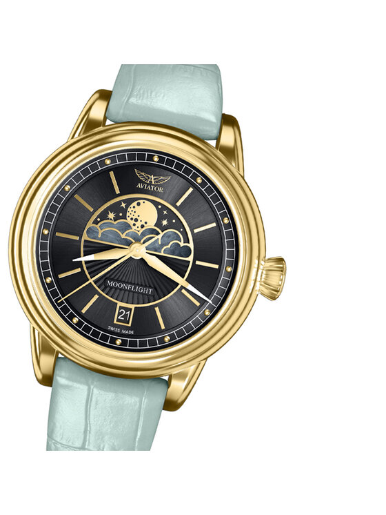 Aviator Aviator Orologio V.1.33.1.344.4M Blu
