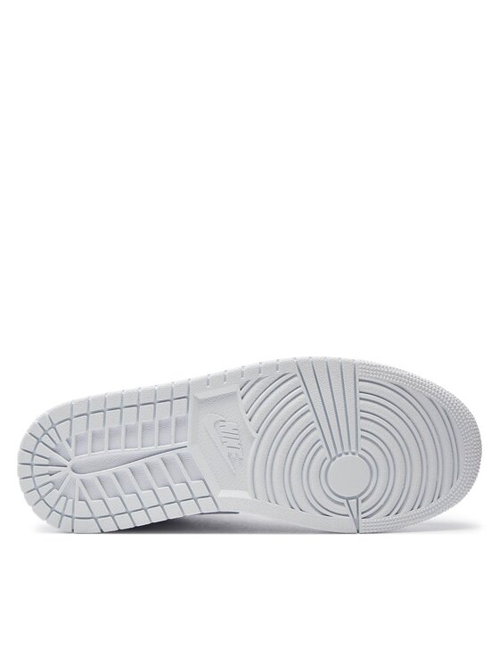 Nike Nike Tenisice Air Jordan 1 Mid 554724 136 Bijela