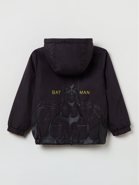 OVS OVS Μπουφάν μεταβατικό BATMAN 1580802 Μαύρο Regular Fit