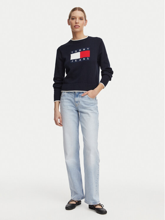 Tommy Jeans Tommy Jeans Jeansy DW0DW23047 Niebieski jasny Straight Fit