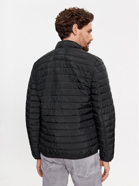 Pepe Jeans Pepe Jeans Demisezoninė striukė Henry PM402780 Juoda Regular Fit