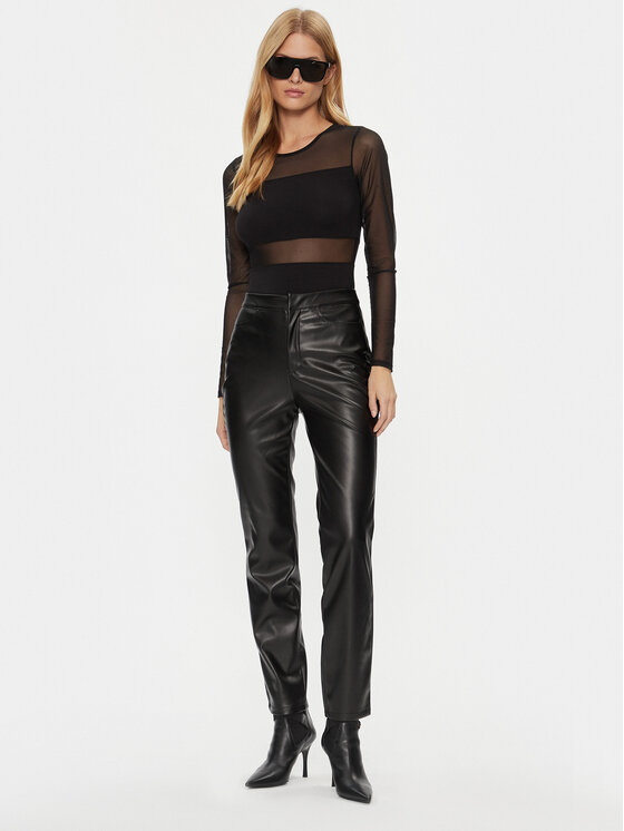 ONLY ONLY Боди 15212500 Черен Slim Fit