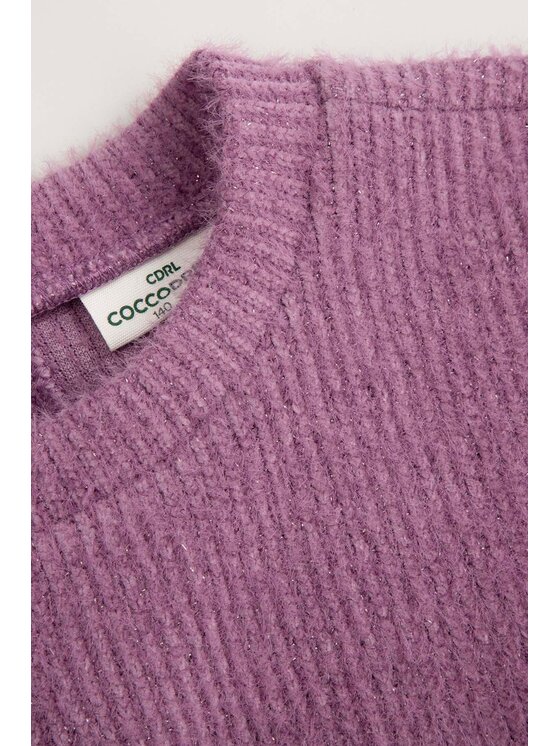 Coccodrillo Coccodrillo Mikina ZC5132102WGJ-016 Fialová Regular Fit