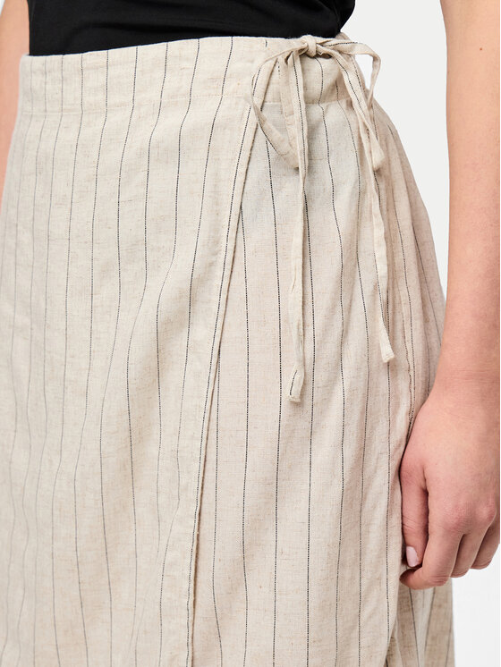 Pieces Pieces Minigonna Pia 17151891 Beige Regular Fit