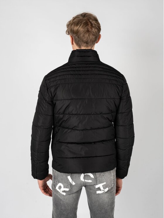 Geox Geox Μπουφάν μεταβατικό M0428D T2666 Μαύρο Regular Fit