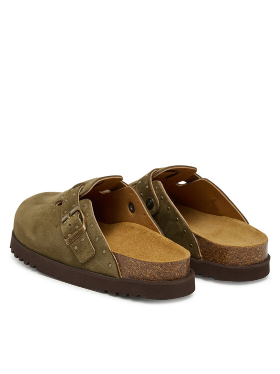 Scholl Scholl Plätud Beatriz Clog F00715 Khakivärviline