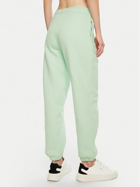 Guess Jeans Guess Jeans Pantaloni trening W4YB33 KC811 Verde Regular Fit