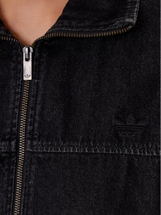 adidas adidas Geacă de blugi adicolor Denim Adilenium JY2897 Negru Oversize