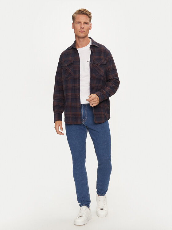 Guess Jeans Guess Jeans Farmer M4YA0F D5DM2 Sötétkék Skinny Fit