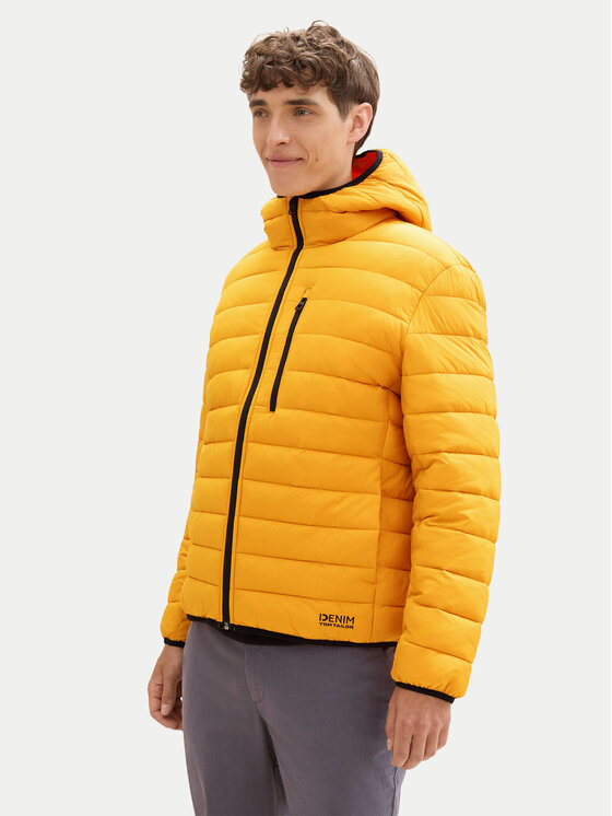 Tom Tailor Denim Tom Tailor Denim Преходно яке 1041340 Оранжев Regular Fit
