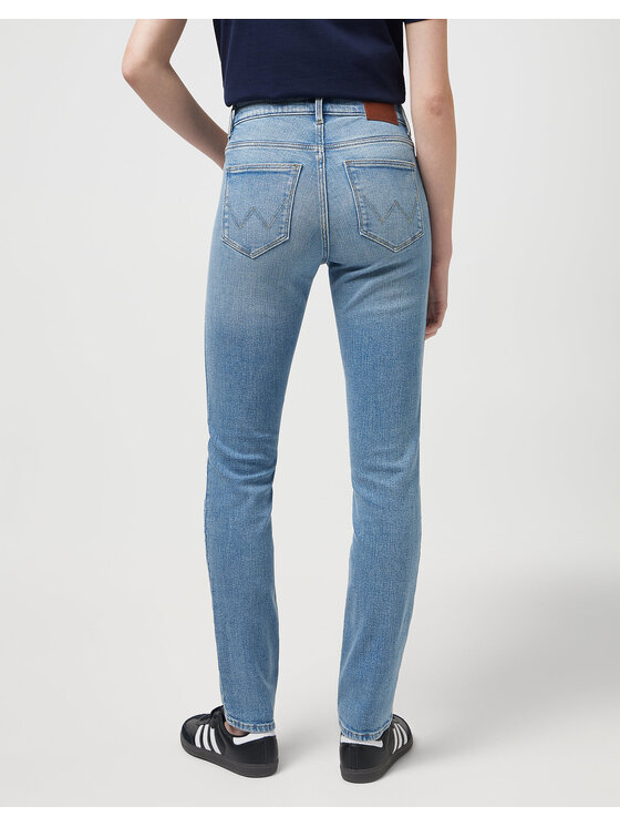 Wrangler Wrangler Jeansy SLIM Niebieski Regular Fit