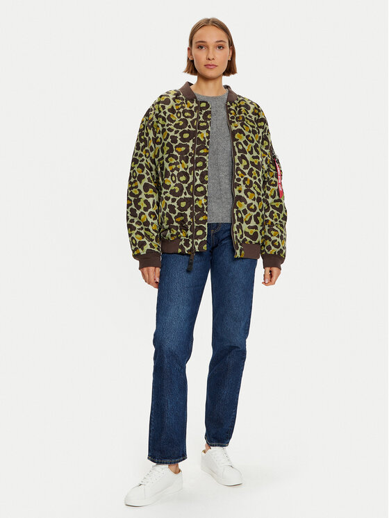 Alpha Industries Alpha Industries Bomberjacke 108010C Grün Regular Fit