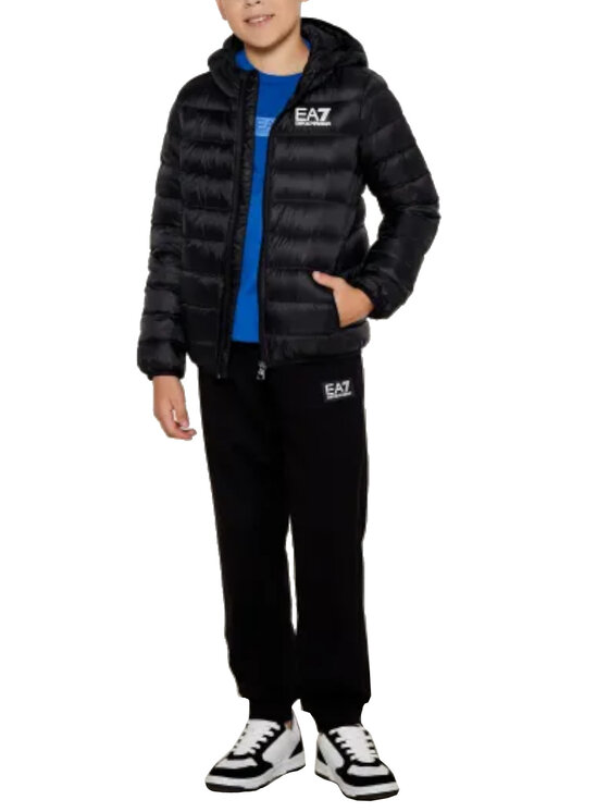 EA7 Emporio Armani EA7 Emporio Armani Giacca impermeabile 8NBB05-BNGPZ Nero Regular Fit