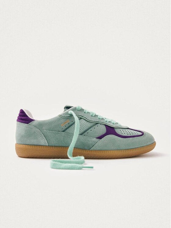 Sneakersy, rozmiar 38, Niebieskie, Tb.490 Rife Blue Leather Sneakers