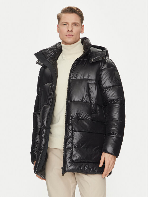 Save The Duck Save The Duck Télikabát D40292M LUCK19 Fekete Regular Fit