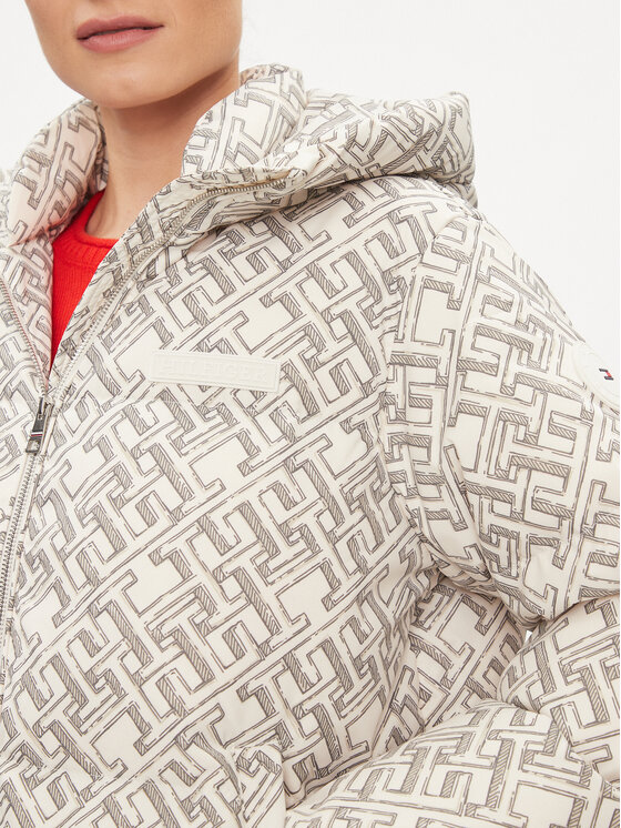 Tommy Hilfiger Tommy Hilfiger Pernata jakna Amd New York WW0WW40841 Bež Relaxed Fit