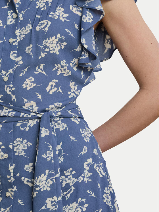 LAUREN RALPH LAUREN LAUREN RALPH LAUREN Rochie tip cămașă 200970726001 Albastru Regular Fit