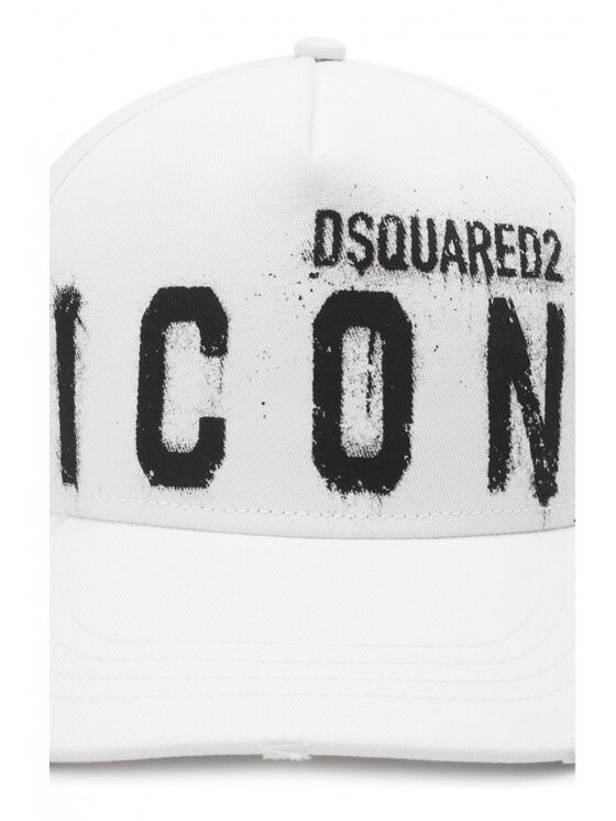 Dsquared2 Dsquared2 Czapka z daszkiem BCM0605 05C00001 1062 Biały