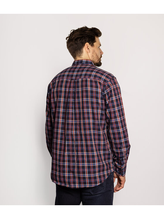 Lee Cooper Lee Cooper Koszula NEW TENBY Czerwony Comfort Fit