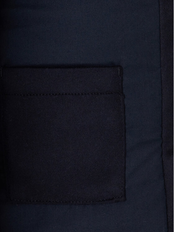 BOSS BOSS Vuneni kaput H-Jared 50551085 Tamnoplava Regular Fit