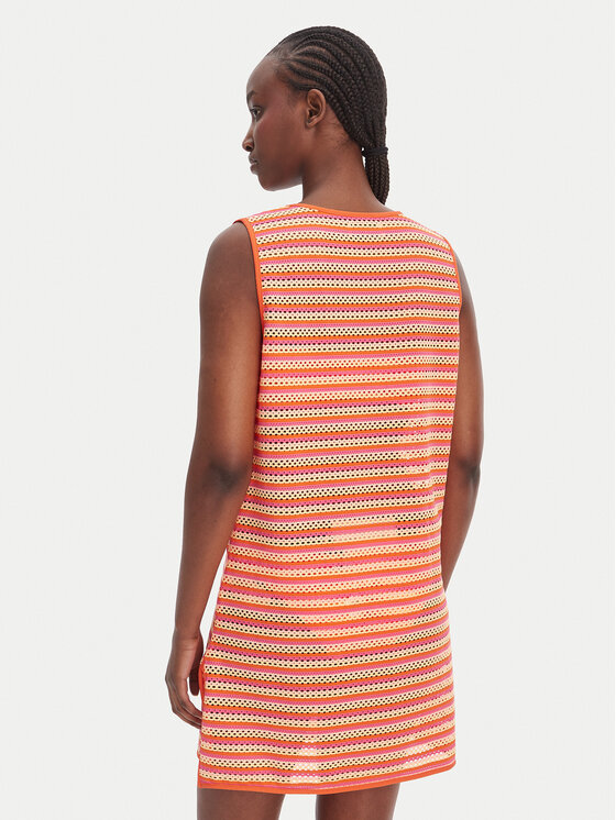 Seafolly Seafolly Sukienka plażowa Calypso 55506-CU Pomarańczowy Regular Fit