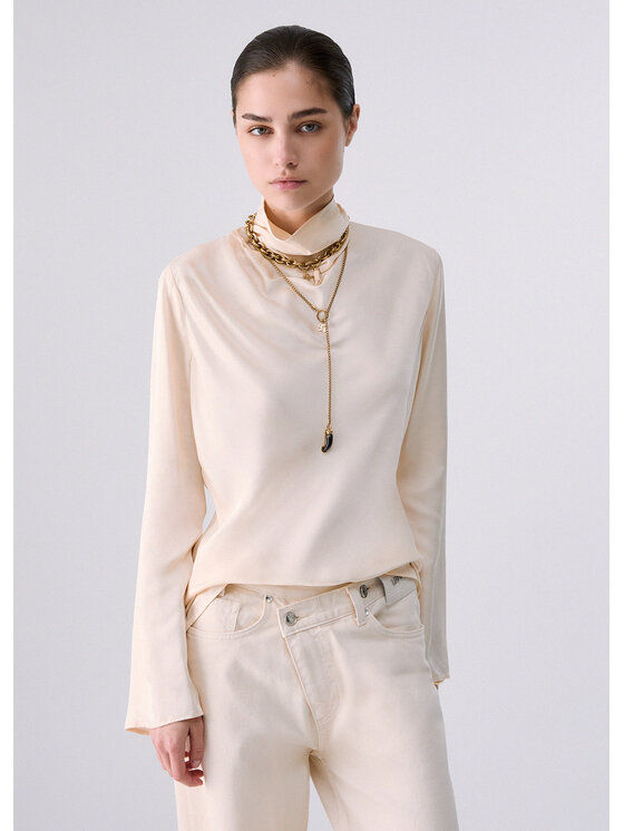 Liu Jo Liu Jo Blusa WF6282T257151216 Bianco Regular Fit