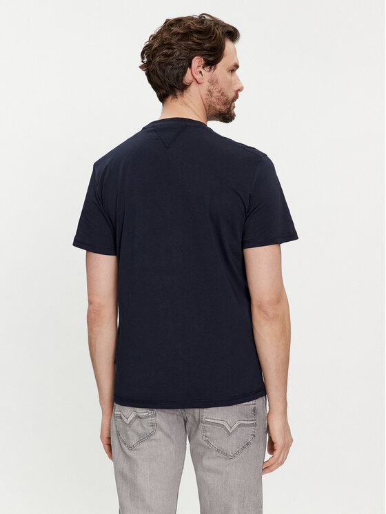 Napapijri Napapijri T-shirt S-Kreis NP0A4HQR Tamnoplava Regular Fit