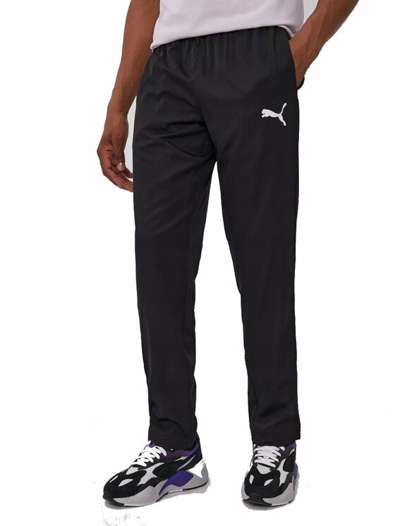 Puma Puma Spodnie dresowe 657327-03 Czarny Standard Fit