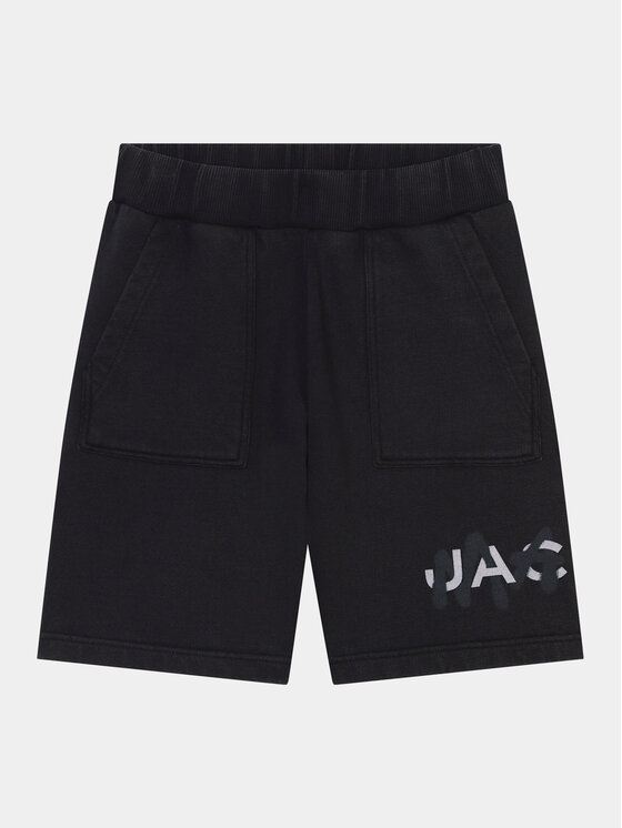 Marc Jacobs Pantaloni scurți sport W60216 D Negru Regular Fit