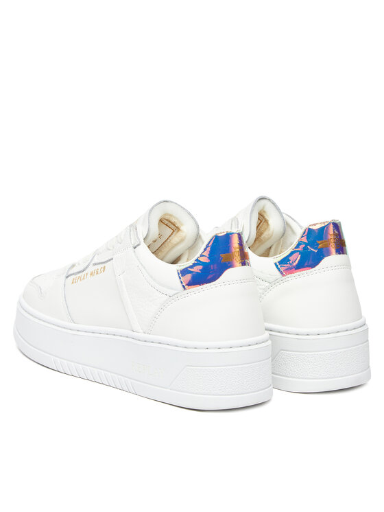 REPLAY REPLAY Sneakersy Sbam W Light GWZ6V .000.C0001L Biały
