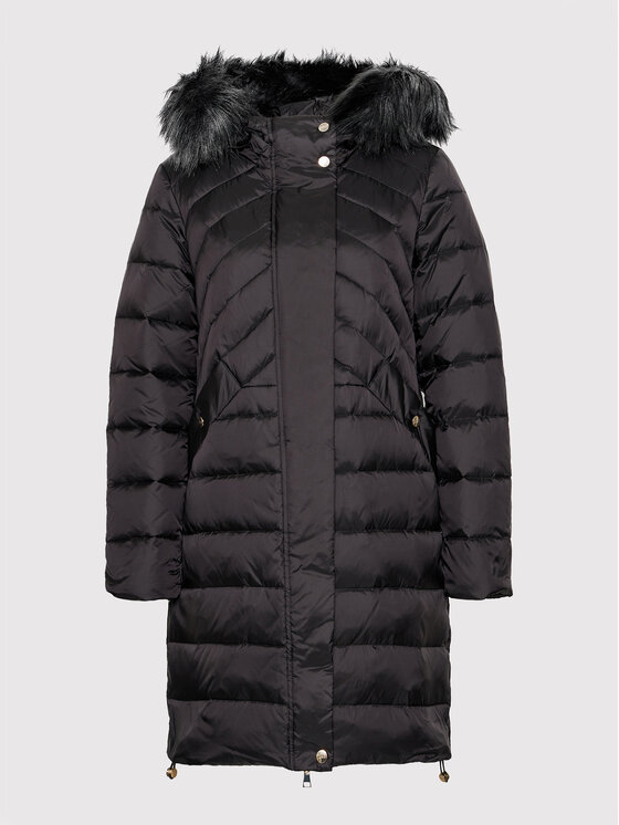 Liu Jo Liu Jo Μπουφάν μεταβατικό WF1065 T4573 Μαύρο Regular Fit
