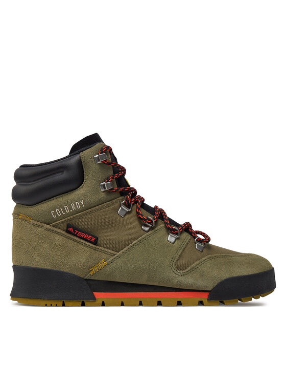 adidas adidas Trekingová obuv Terrex Snowpitch COLD.RDY Hiking Shoes GW4065 Zelená
