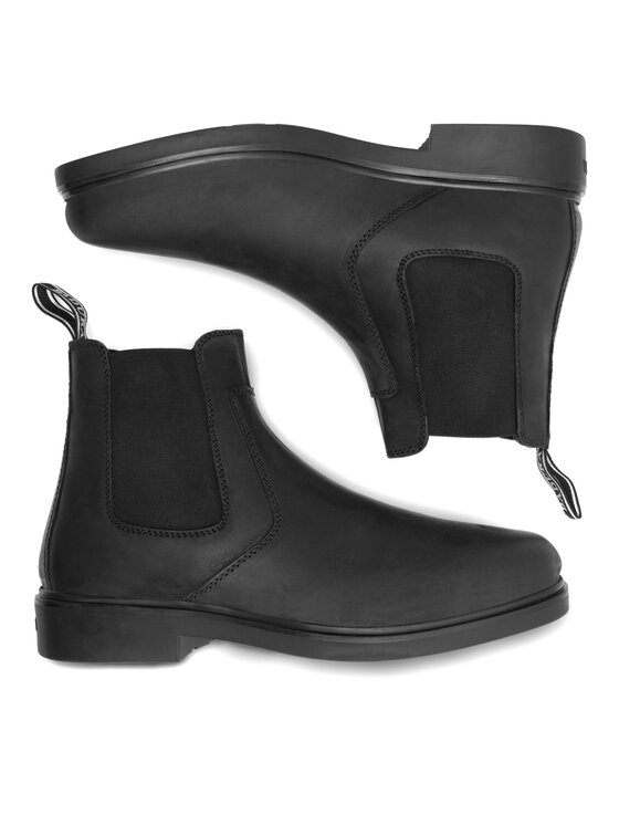 Badura Badura Klassische Stiefeletten DYLAN-01 MI08 Schwarz