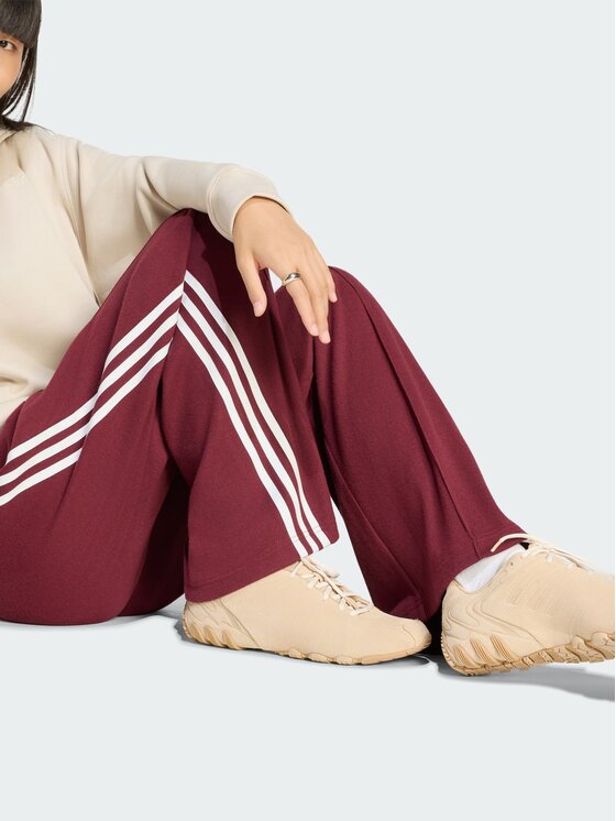 adidas adidas Spodnie materiałowe 172563 Khaki Loose Fit