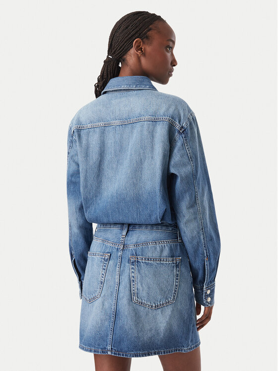 Calvin Klein Jeans Calvin Klein Jeans Sukienka jeansowa LV047H779G Niebieski Regular Fit
