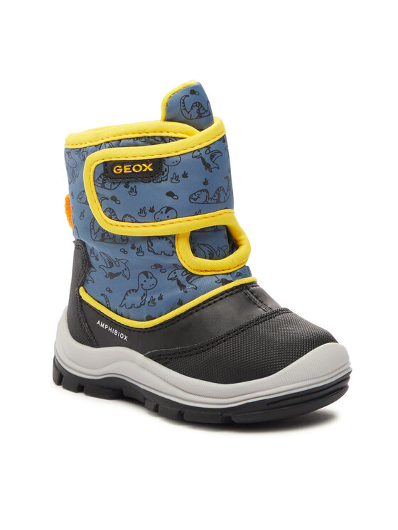 Geox Geox Cizme de zăpadă B Flanfil Boy B Abx B263VE 0CEFU C4K2V M Albastru