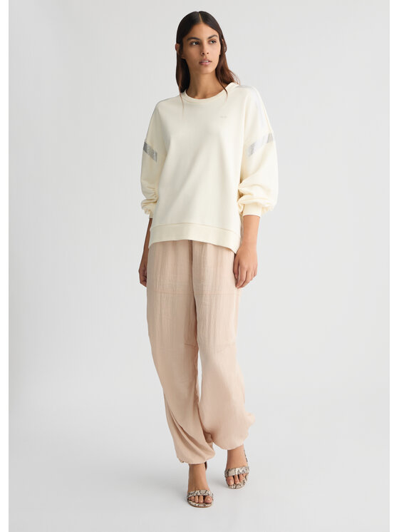 Liu Jo Liu Jo Felpa TA5048FS00010105 Bianco Regular Fit