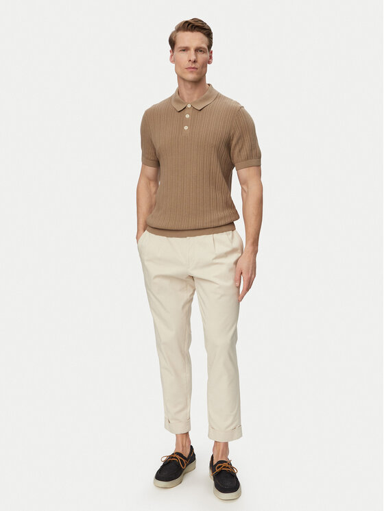 JOOP! Jeans JOOP! Jeans Pólóing Colinor 30101603 Bézs Regular Fit