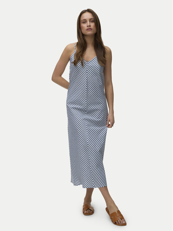 Vero Moda Vero Moda Лятна рокля Selma 10345674 Тъмносин Regular Fit