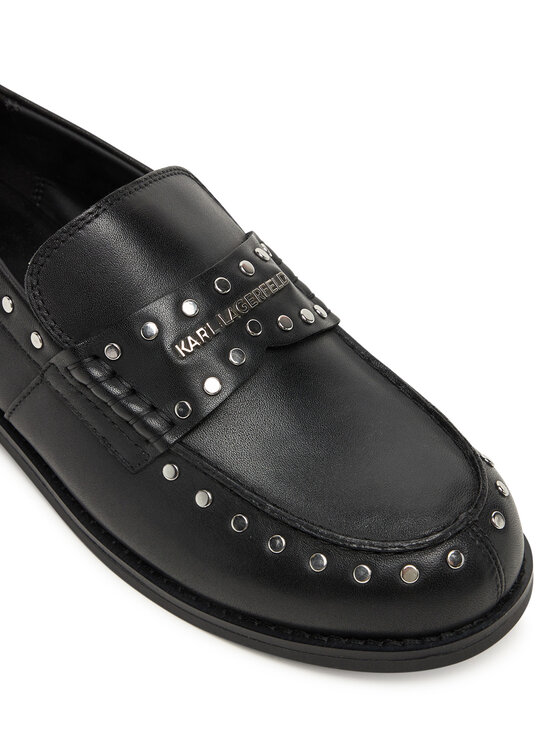 KARL LAGERFELD KARL LAGERFELD Loaferice KL42125S Crna