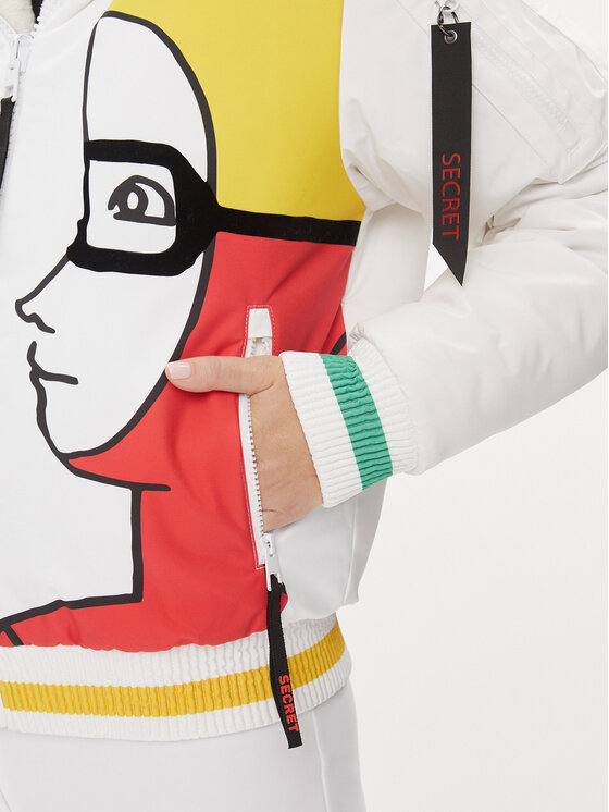 Rossignol Rossignol Slēpošanas jaka Space RLMWJ51 Balts Regular Fit