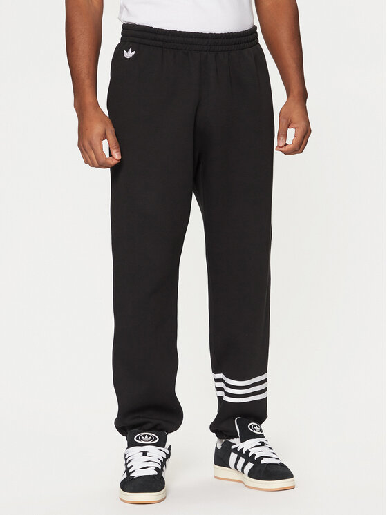 adidas adidas Pantaloni trening Neuclassics JC9903 Negru Loose Fit