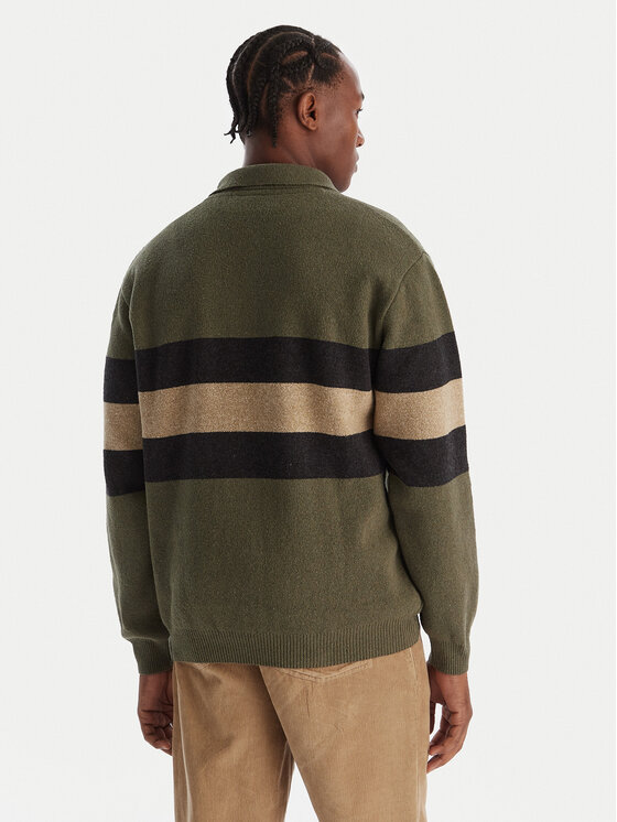 Quiksilver Quiksilver Sweater Cooper EQYSW03331 Zöld Regular Fit