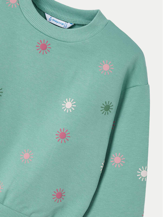 Mayoral Mayoral Felpa 3402 Verde Regular Fit