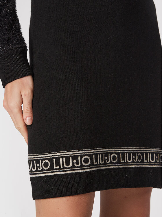 Liu Jo Robe abito Donna Liujo tf2099ma55l 22222 Nero Taglie abbigliamento M Noir Regular Fit Modivo
