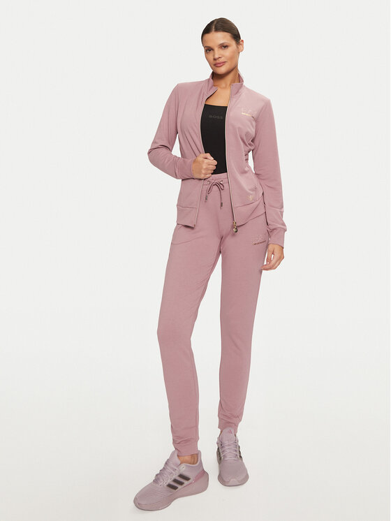 EA7 Emporio Armani EA7 Emporio Armani Світшот 8NTM43 TJ9RZ 1341 Рожевий Regular Fit