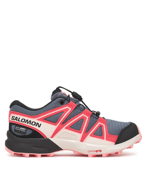 Salomon Salomon Взуття для бігу Speedcross Waterproof L47856600 Сірий
